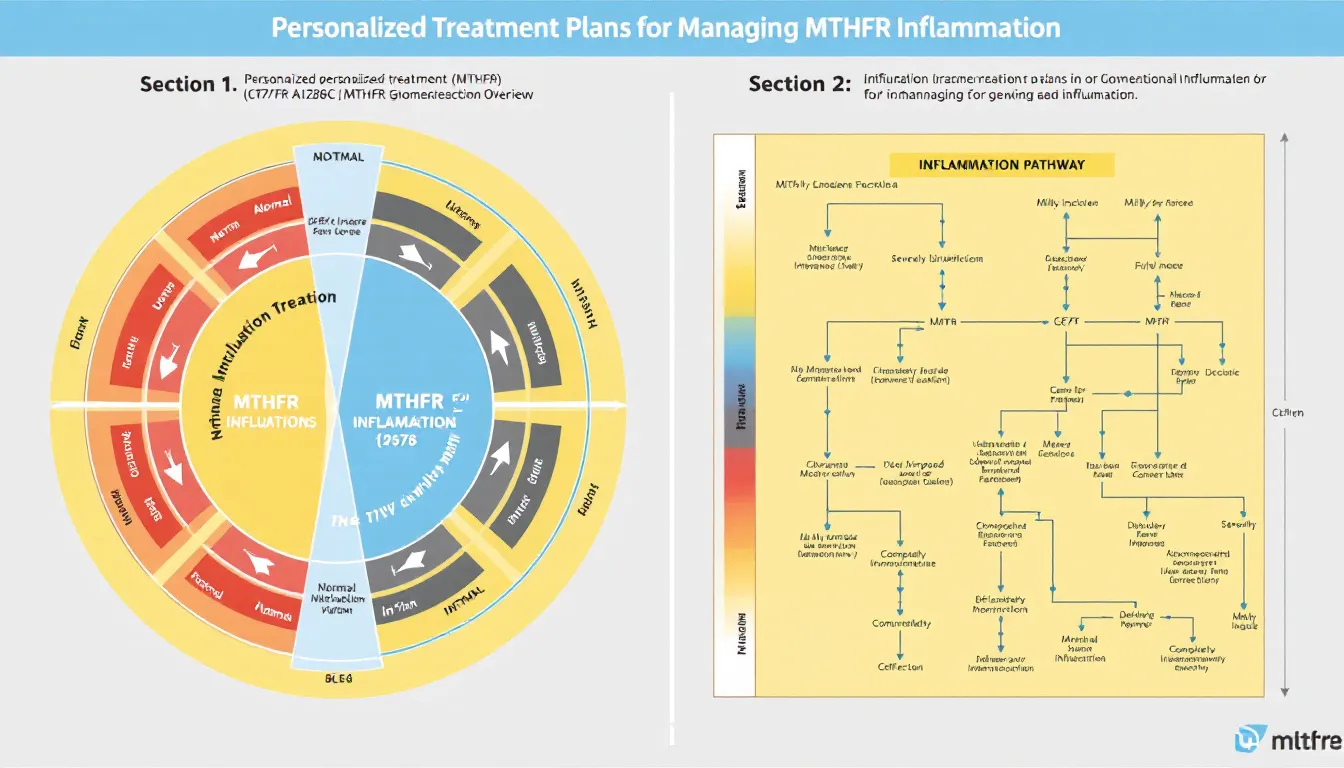 Personalized treatment plans for managing MTHFR inflammation.